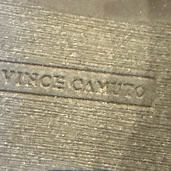 Vince Camuto Riding Boots Bocca Sz 7M Over the Knee Brown Leather Side Zip - Picture 8 of 14